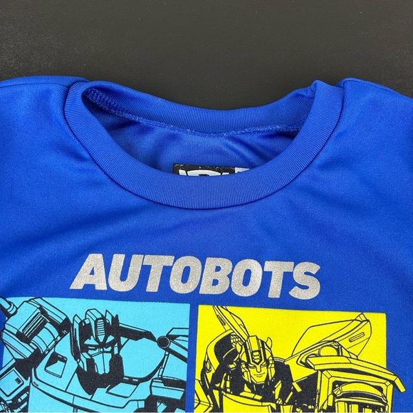 Transformers Autobots Toddler T-Shirt Blue Short Sleeve Kid’s Top Size 3T - Picture 3 of 12